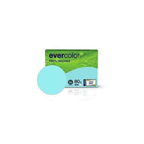 Kopierpapier EVERCOLOR, farbig, DIN A4, 80 g/m², hellblau, 500 Blatt