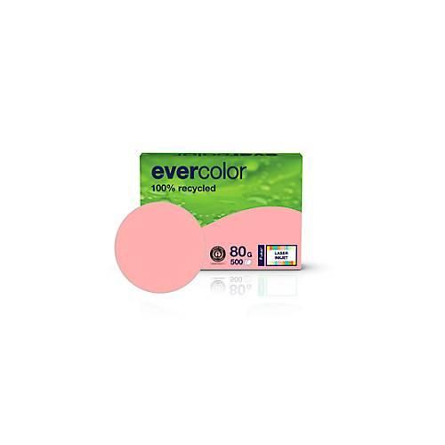 Kopierpapier EVERCOLOR, farbig, DIN A4, 80 g/m², rosa, 500 Blatt