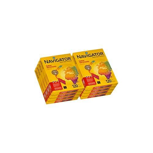 Kopierpapier Navigator Colour Documents, DIN A4, 120 g/m², hochweiß, 1 Karton = 8 x 250 Blatt