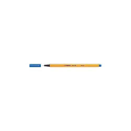 STABILO Fineliner Point 88, 0,4 mm, 10 Stück, blau