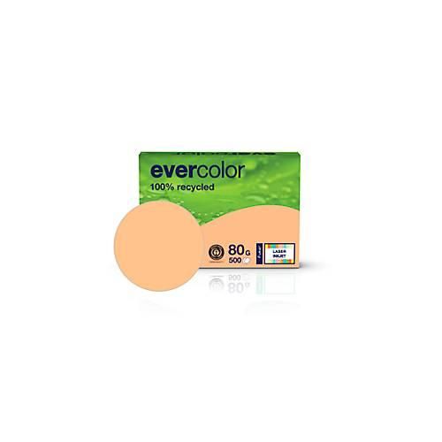 Kopierpapier EVERCOLOR, farbig, DIN A4, 80 g/m², lachsrosa, 500 Blatt