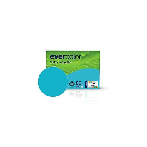 Kopierpapier EVERCOLOR, farbig, DIN A4, 80 g/m², dunkelblau, 500 Blatt