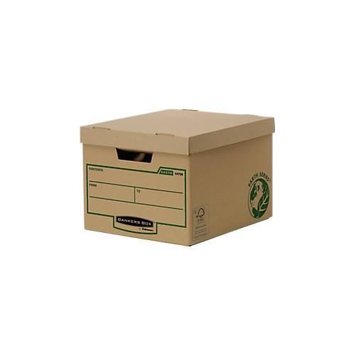 Archivbox Bankers Box® Earth, passend für 4 Archivschachteln, 100 % Recycling-Karton, 10 Stück
