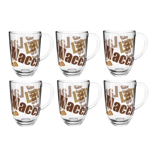 LEONARDO Tasse »Macchiato Napo«, (6 tlg.)