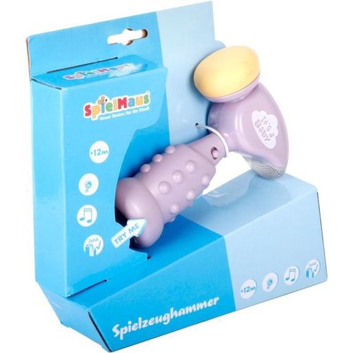 Spielmaus - SpielMaus Baby Spielzeughammer mit Licht & Sound