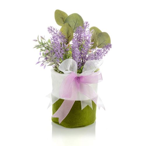 Kunstpflanze "Lavendel" im Topf