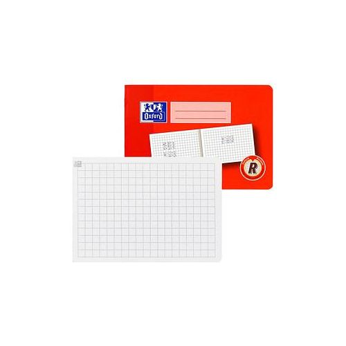 OXFORD Zahlenlernheft Rechnen lernen Lineatur R kariert DIN A5 quer ohne Rand, 16 Blatt