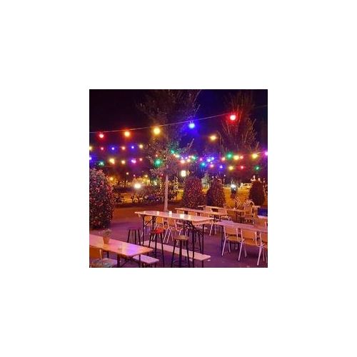 Patio Lichterkette Farbe 30m mit 36 LED