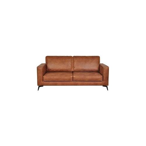 Vintage-Ledersofa 3-Sitzer cognacfarben SONNY