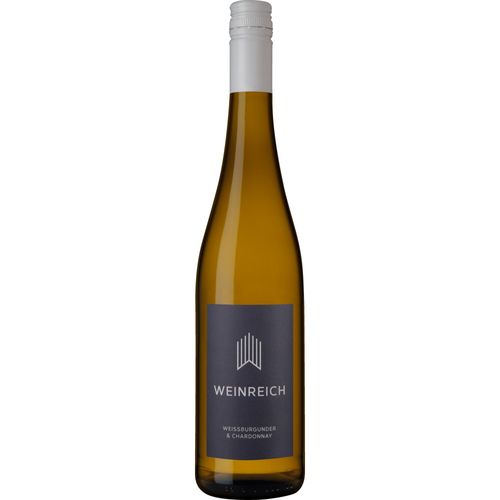 Weinreich Weißburgunder-Chardonnay, Trocken, Rheinhessen, Rheinhessen, 2021, Weißwein
