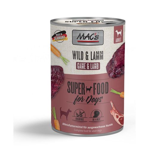 MAC's Dog Wild und Lamm 12x400g