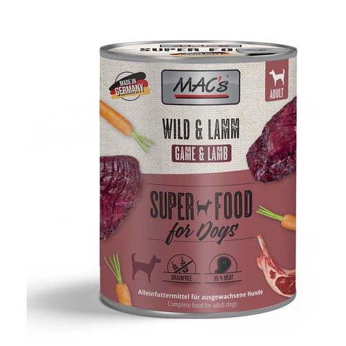 MAC's Dog Wild und Lamm 24x800g