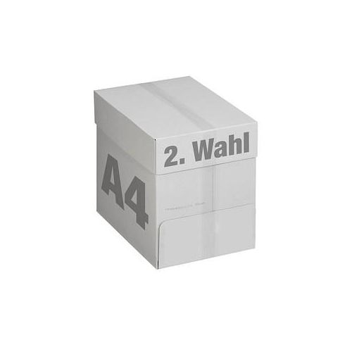 Kopierpapier 2. Wahl DIN A4 80 g/qm 2.500 Blatt Maxi-Box