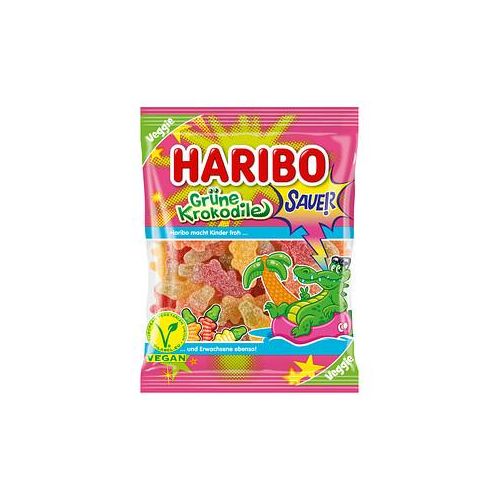 HARIBO Grüne Krokodile sauer Fruchtgummi 175,0 g