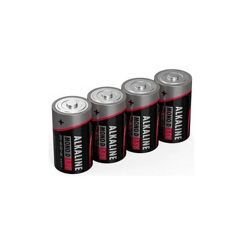 4 ANSMANN Batterien Red Alkaline Mono D 1,5 V
