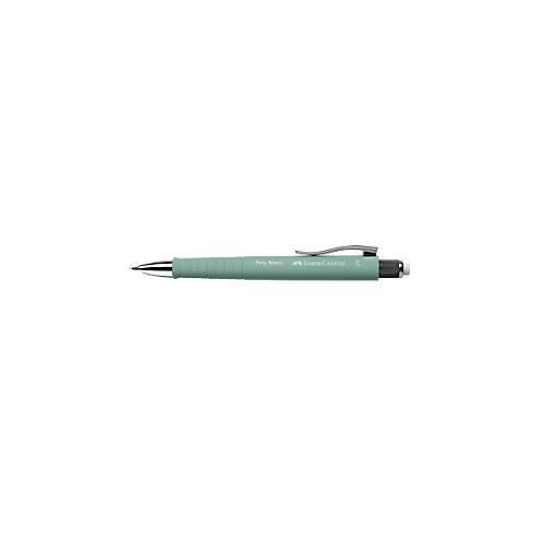 Faber-Castell Druckbleistift Poly Matic, Minenstärke 0,7 mm, nachfüllbar, mintgrün