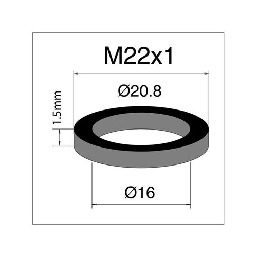 Neoperl washer m22 x 1