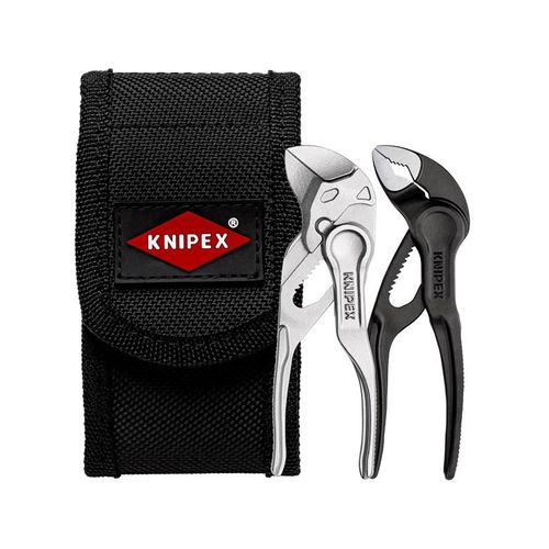 KNIPEX Mini-Zangenset XS in Gürteltasche, 2-teilig