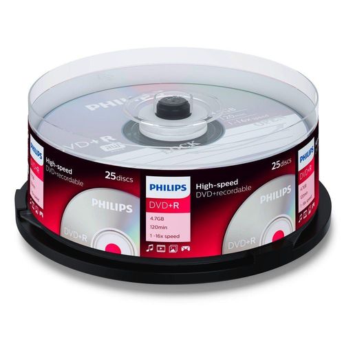 Philips DVD-Rohling »25 Philips Rohlinge DVD+R 4