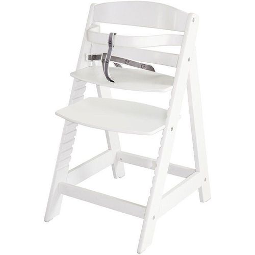 roba® Hochstuhl Treppenhochstuhl Sit up III, weiß, aus Holz, weiß