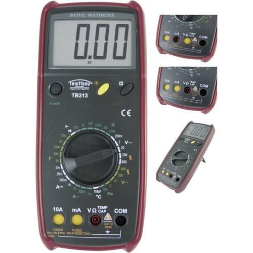 Testboy TB 313 Hand-Multimeter digital CAT III 600 V Anzeige (Counts): 2000