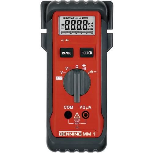 Benning MM 1 Hand-Multimeter digital CAT III 600 V Anzeige (Counts): 3200