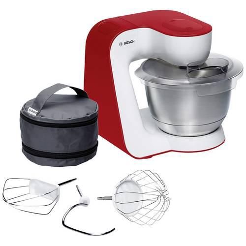 Bosch Haushalt MUM54R00 Küchenmaschine 900 W Weiß, Rot