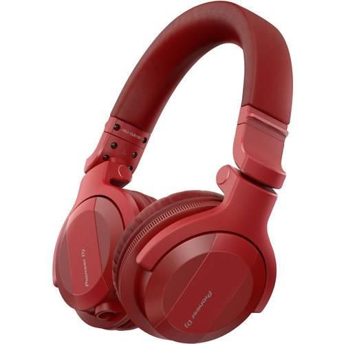 Pioneer DJ HDJ-CUE1BT-R DJ Over Ear Kopfhörer Bluetooth®, kabelgebunden Rot Faltbar