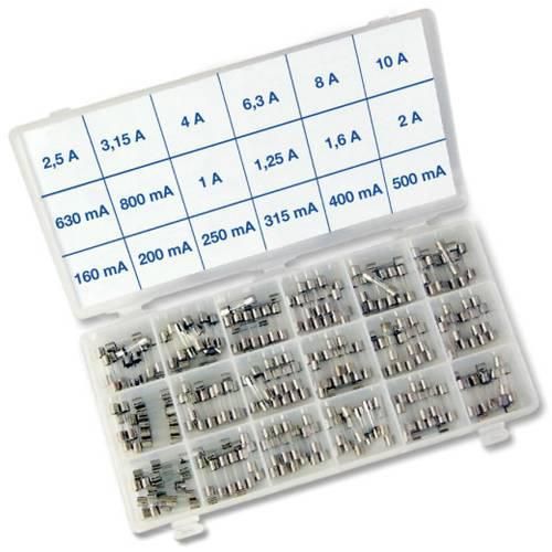 Püschel Feinsicherungen SORTI18FB SORTI18FB Feinsicherung (Ø x L) 5 mm x 20 mm Flink -F- Inhalt 180 St.