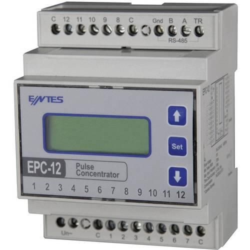 ENTES EPC-12 EPC-12 Impulskonzentrator mit 12 Zähleingängen für Hutschiene