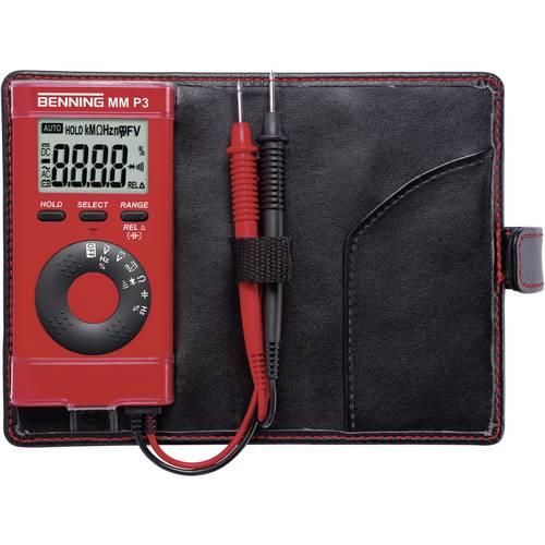 Benning MM P3 Hand-Multimeter digital CAT II 600 V, CAT III 300 V Anzeige (Counts): 4000