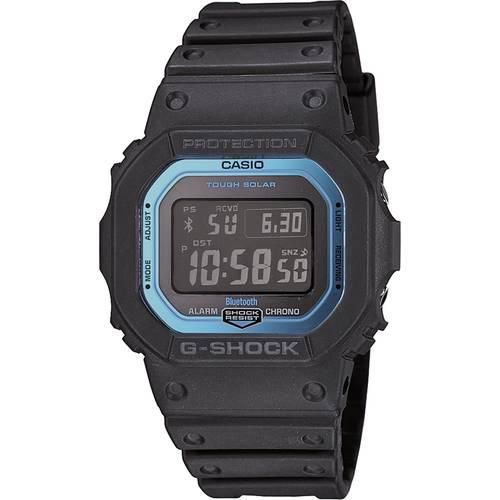 Casio Funk, Solar Armbanduhr GW-B5600-2ER (L x B x H) 13.4 x 42.8 x 48.9 mm Schwarz, Blau Gehäusematerial=Harz Material (Armband)=Harz