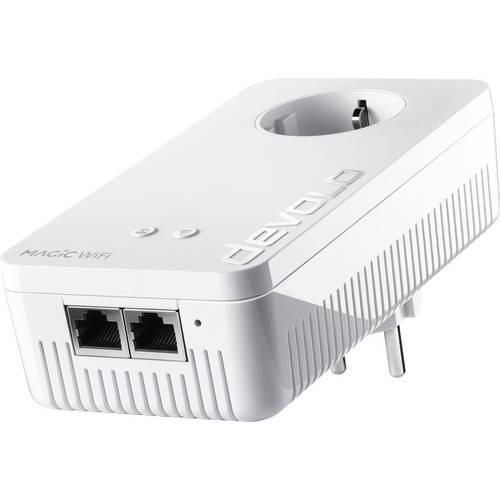 Devolo Magic 2 WiFi 6 Powerline WLAN Erweiterungsadapter 8811 EU Powerline, WLAN 2400 MBit/s