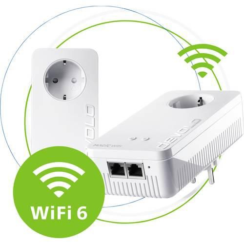 Devolo Magic 2 WiFi 6 Starter Kit Powerline WLAN Starter Kit 8816 DE, AT Powerline, WLAN 2400 MBit/s