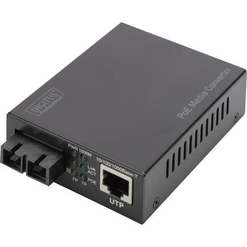 Digitus DN-82150 LAN 10/100/1000 MBit/s, SC Duplex Medienkonverter 10 / 100 / 1000 MBit/s