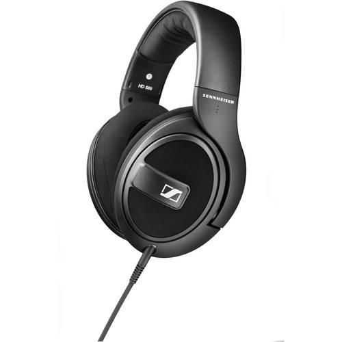 Sennheiser HD 569 HiFi Over Ear Kopfhörer kabelgebunden Schwarz (matt) Headset