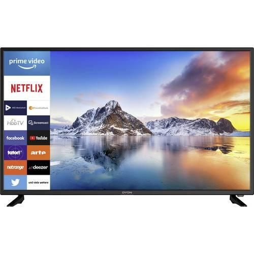 Dyon Smart 43 XT LED-TV 109.2 cm 43 Zoll EEK G (A - G) DVB-T2, DVB-C, DVB-S, Full HD, Smart TV, WLAN, CI+ Schwarz