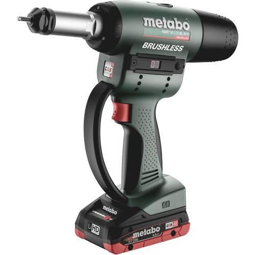 Metabo NMP 18 LTX BL M10 601788800 Akku-Nietmutternpistole 18 V 4 Ah Li-Ion