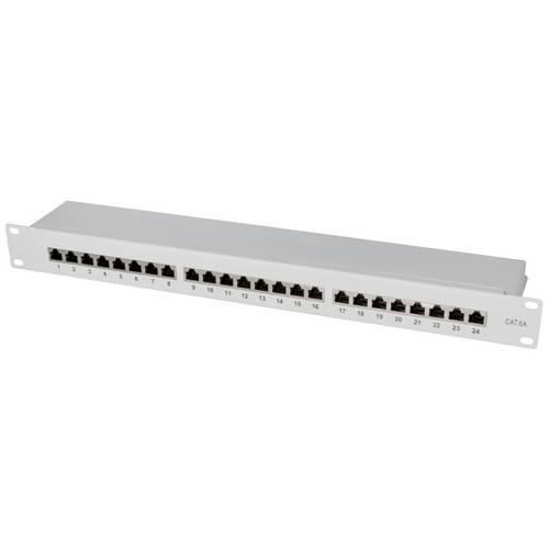 LogiLink NP0060 24 Port Patch-Panel 483 mm (19) CAT 6a 1 HE