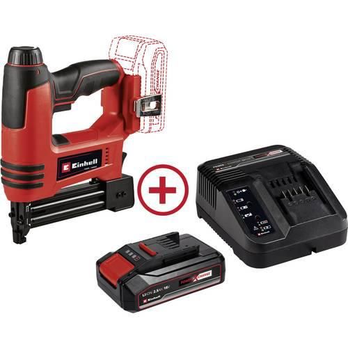 Einhell TE-CN 18 Li Power X-Change + 2,5 Ah-Kit 4257791 Akku-Nagler Klammernlänge 10 - 22 mm inkl. Akku, inkl. Ladegerät