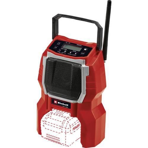 Einhell TC-RA 18 Li BT - Solo Baustellenradio FM Bluetooth® Rot