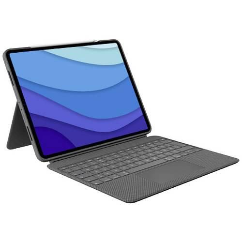 Logitech Combo Touch Tablet-Tastatur mit Hülle Passend für Marke (Tablet): Apple iPad Pro 12.9 (5. Generation), iPad Pro 12.9 (6. Generation)