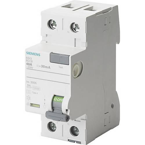 Siemens 5SV31116 5SV3111-6 FI-Schutzschalter A 2polig 16 A 0.01 A 230 V