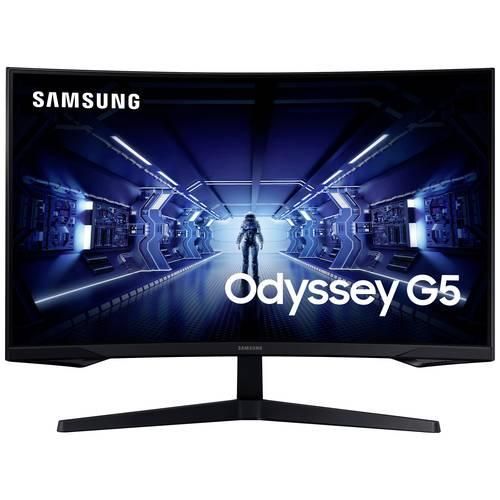 Samsung C32G53TQWR Gaming LED-Monitor EEK G (A – G) 81.3 cm (32 Zoll) 2560 x 1440 Pixel 16:9 1 ms HDMI®, DisplayPort, Kopfhörer (3.5 mm Klinke) VA LED