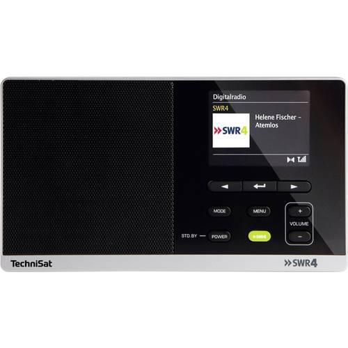 TechniSat DigitRadio 215 SWR 4 - Edition Kofferradio DAB+, UKW Schwarz