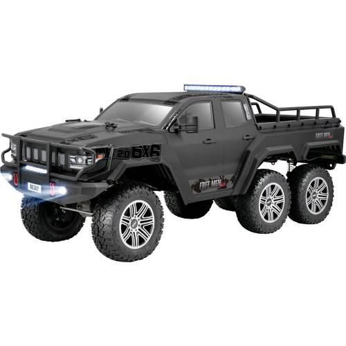 Reely FreeMen 2.0 6x6 Brushed 1:10 RC Modellauto Elektro Crawler Allradantrieb (6WD) 100% Premium RtR 2,4 GHz inkl. Akku, Ladegerät und Senderbatterien