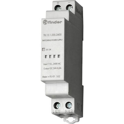 Finder 78.12.1.230.2400 Hutschienen-Netzteil (DIN-Rail) 24 V/DC 0.63 A 12 W Inhalt 1 St.