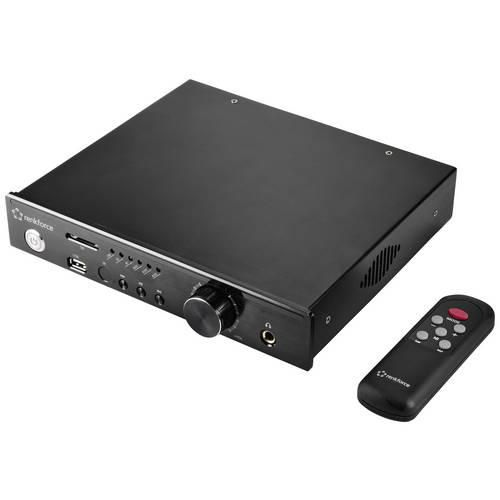 Renkforce RF-WAM-300 Stereo-Verstärker 2 x 50 W Schwarz Bluetooth®, USB