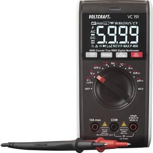 VOLTCRAFT VC191 Hand-Multimeter digital CAT III 600 V Anzeige (Counts): 6000