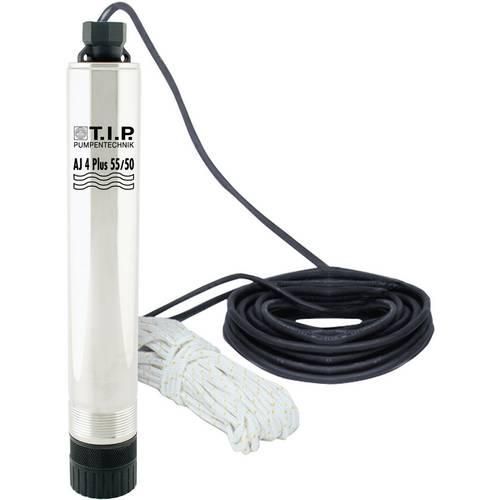 T.I.P. - Technische Industrie Produkte AJ 4 Plus 55/50 30104 Tiefbrunnenpumpe 3300 l/h 50 m